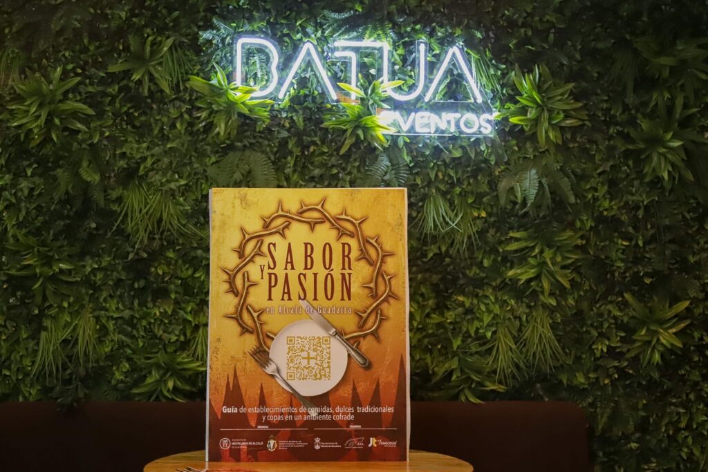 Cartel de la guía cofrade Sabor y Pasión en Alcalá de Guadaíra