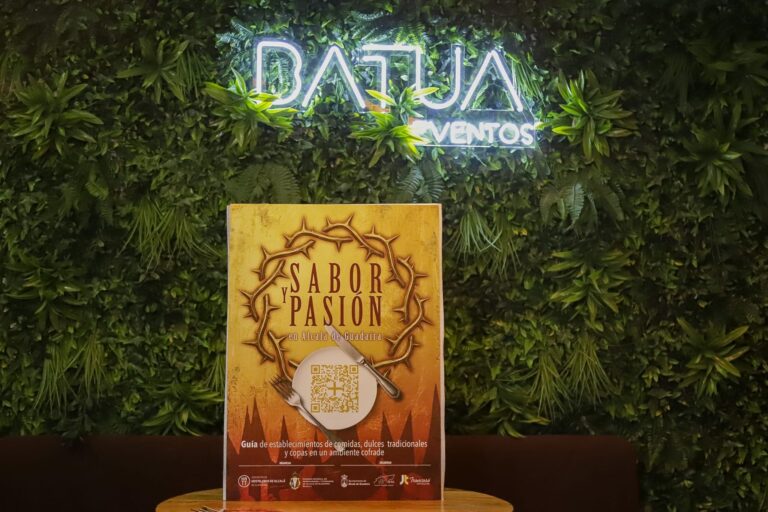 Cartel de la guía cofrade Sabor y Pasión en Alcalá de Guadaíra
